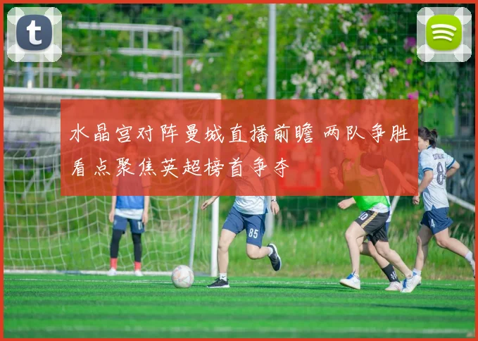 水晶宫对阵曼城直播前瞻 两队争胜看点聚焦英超榜首争夺